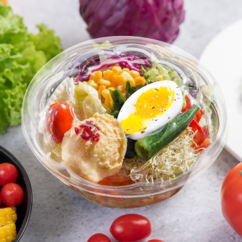 (圖)Non-Microwavable Plastic Containers