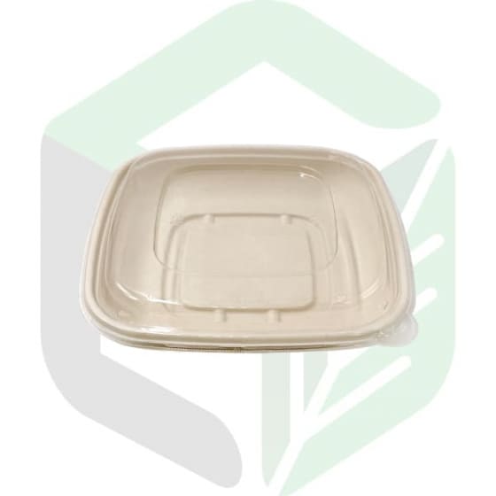 Enpak compostable take out containers 24 oz with clear lids CB-24