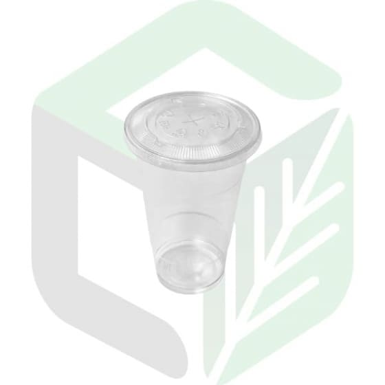 Enpak disposable cold plastic drinking cups with lids 24 oz EPK-PET-24