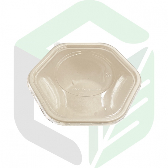 Compostable Hexagon Bowls 1000mL