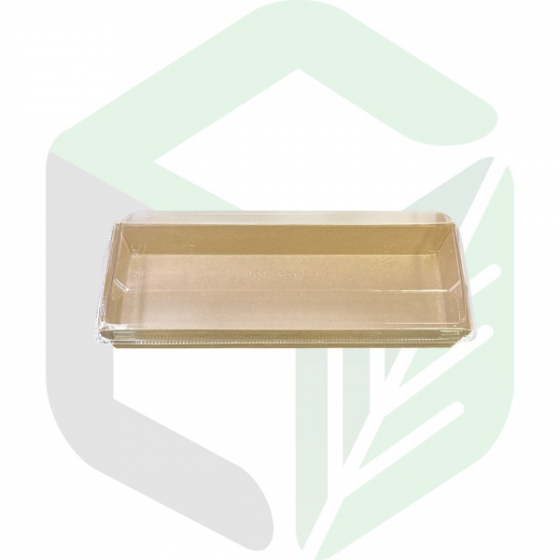 Kraft Paper Rectangular Light Meal Boxes 02