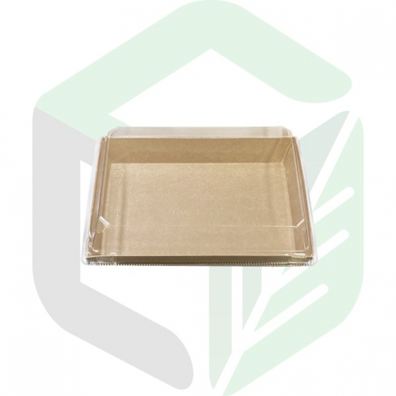 Kraft Paper Rectangular Light Meal Boxes 05