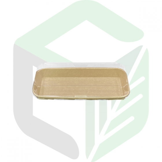 Kraft Paper Rectangular Tray 02