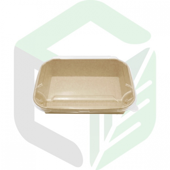 Kraft Paper Rectangular Boxes 1050ml_35oz
