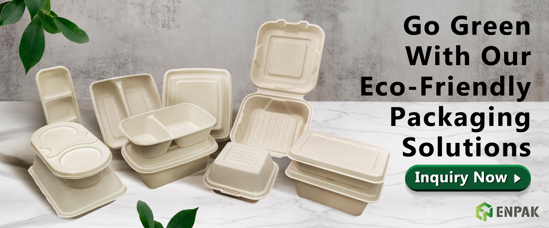 Compostable Fiber Containers/Cutlery