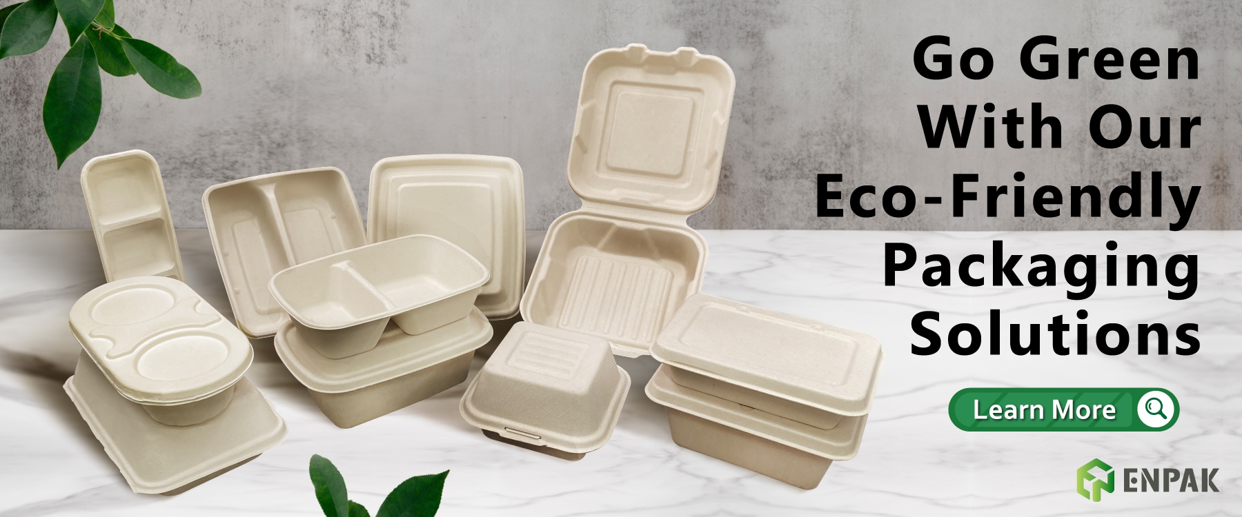 Compostable Fiber Containers/Cutlery