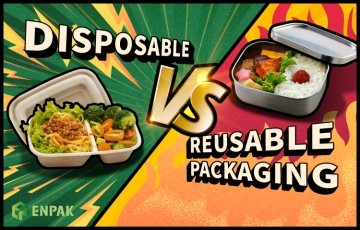 Disposable vs. Reusable Packaging: Sustainability in 2025