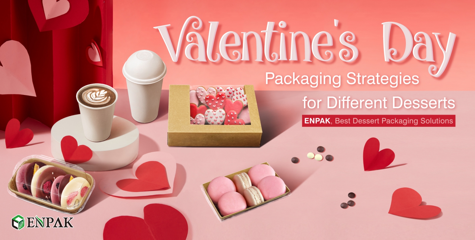 Valentine's Day Packaging Strategies for Different Desserts