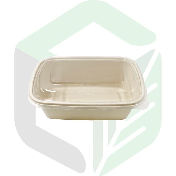 Compostable Rectangular Boxes 1400mL