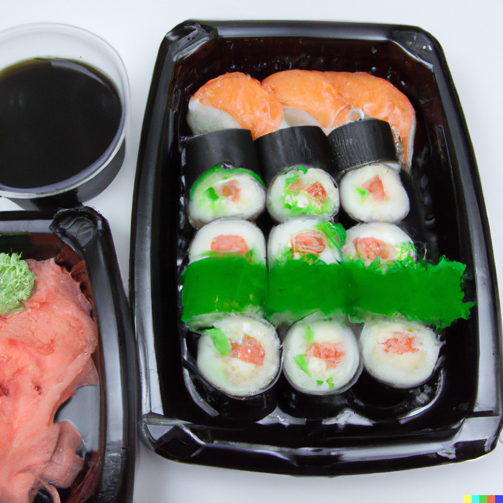 sushi party tray