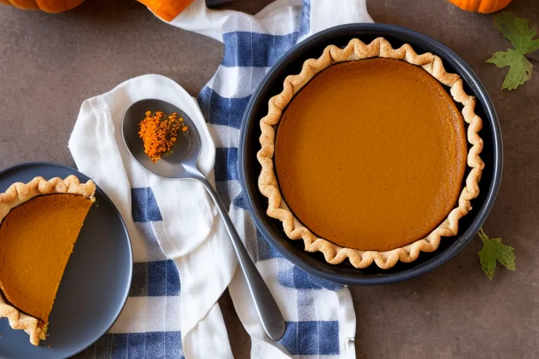 America packaging for pumpkin pie