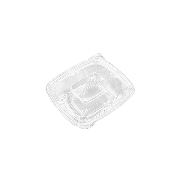 Enpak clear plastic 8 oz take out clamshell food containers