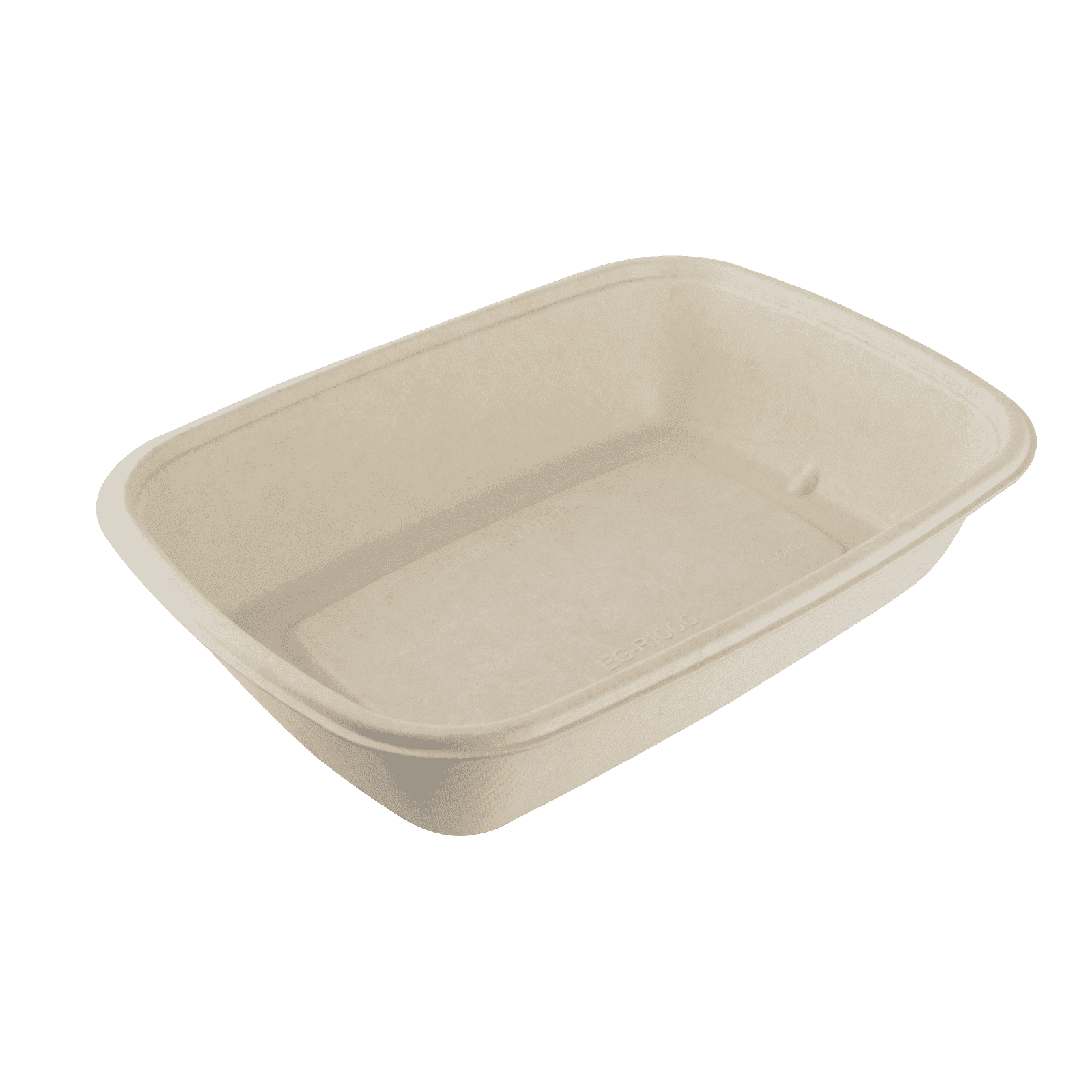 Enpak compostable boxes Rectangular 1000ml 1 compartment CR-1000
