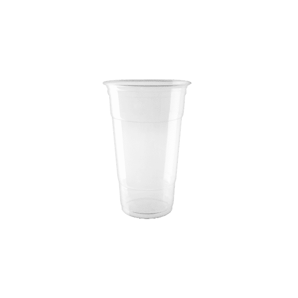 Enpak disposable cold plastic drinking cups with lids 20 oz EPK-PET-20