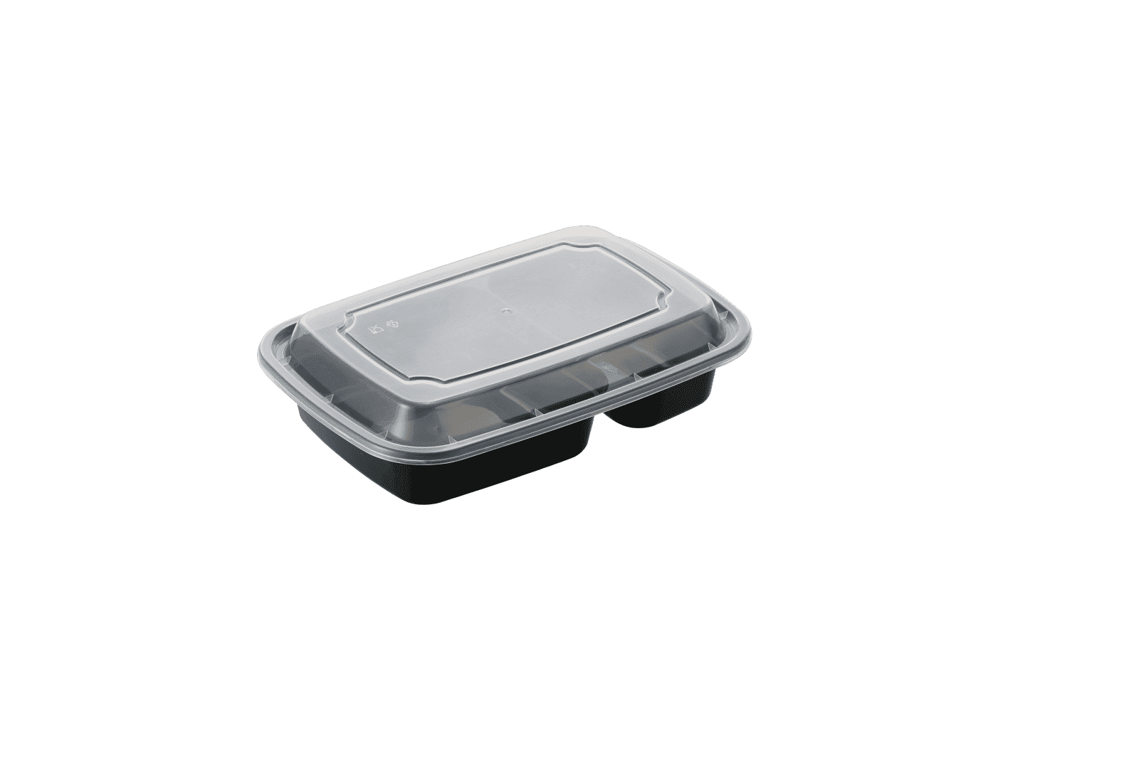 Enpak injection plastic 26 oz microwave container with lid