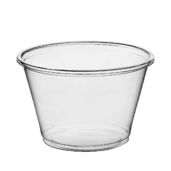 Enpak microwave clear takeaway 4.0 oz to go sauce containers PC-4.0