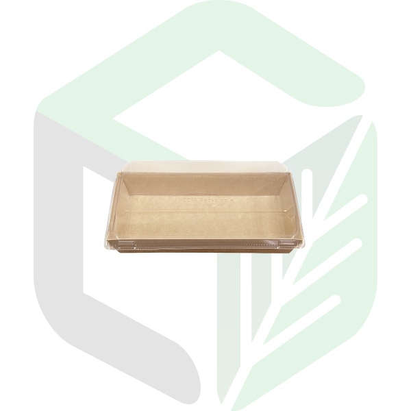 Kraft Paper Rectangular Light Meal Boxes