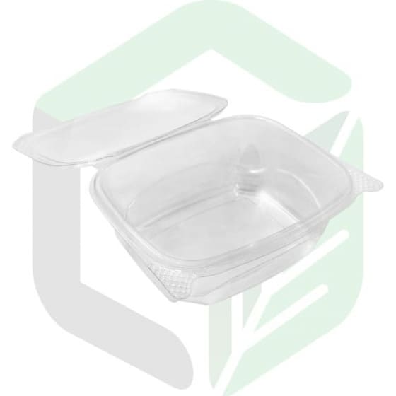 Enpak clear plastic 32 oz take out clamshell food containers