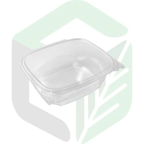 Enpak clear plastic 32 oz take out clamshell food containers